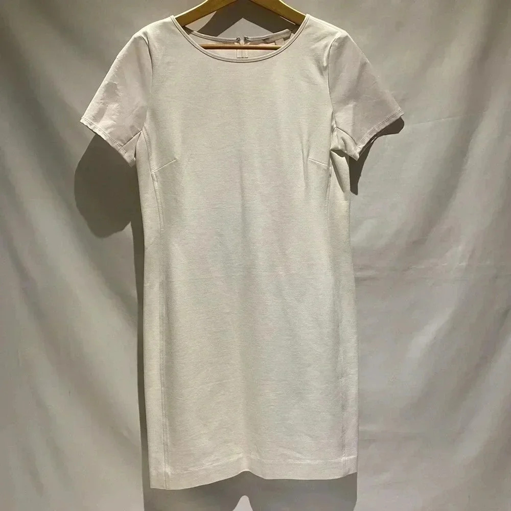 Banana Republic while short sleeve dress, size 12